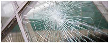 Poulton Le Fylde Smashed Glass